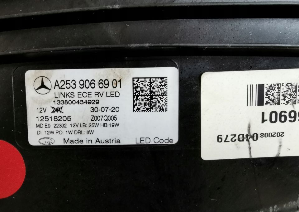 LAMPA MERCEDES GLC A253 906901 LIFT LEWA - Headlight: picture 4 LAMPA MERCEDES GLC A253 906901 LIFT LEWA - Headlight: picture 4