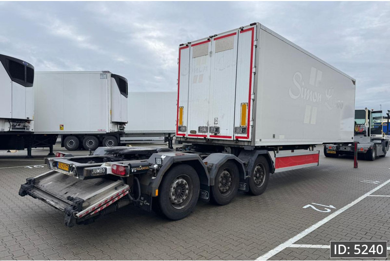 Jumbo DO 270 / LZV Slider / Lift axle - Closed box semi-trailer: picture 4 Jumbo DO 270 / LZV Slider / Lift axle - Closed box semi-trailer: picture 4