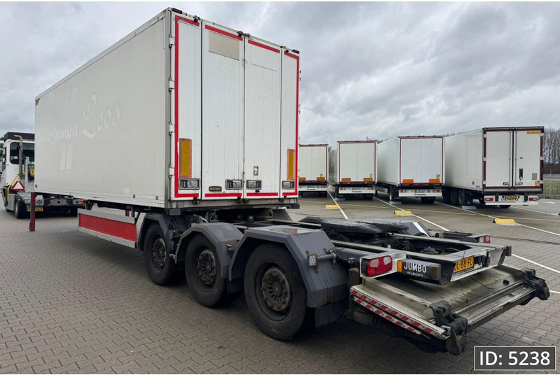 Jumbo DO 270 / LZV Slider / Lift axle - Closed box semi-trailer: picture 2 Jumbo DO 270 / LZV Slider / Lift axle - Closed box semi-trailer: picture 2