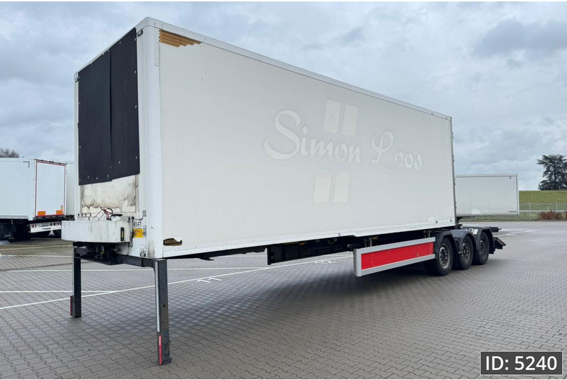 Jumbo DO 270 / LZV Slider / Lift axle - Closed box semi-trailer: picture 1 Jumbo DO 270 / LZV Slider / Lift axle - Closed box semi-trailer: picture 1