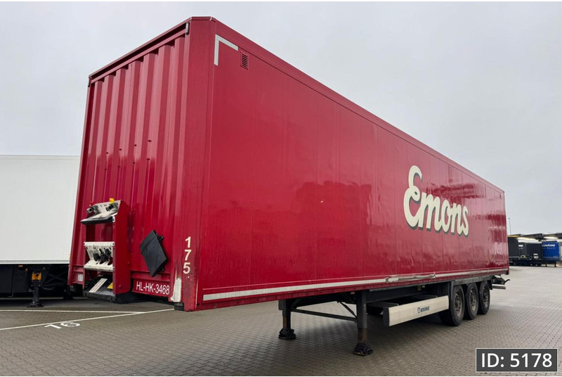Krone SD / Disk brakes / Double stock - Closed box semi-trailer: picture 1 Krone SD / Disk brakes / Double stock - Closed box semi-trailer: picture 1