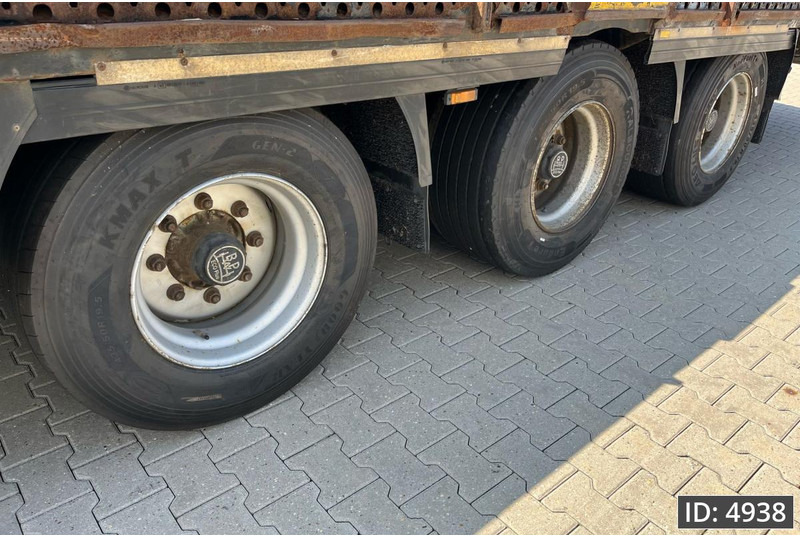 Dropside/ Flatbed semi-trailer Krone SD Mega / Drum brakes: picture 6