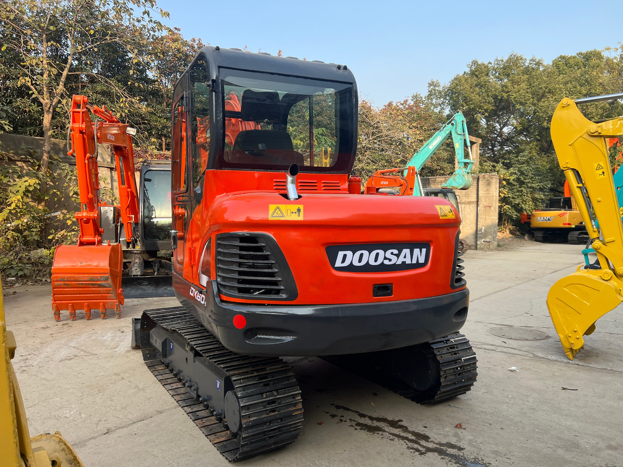 Doosan DX60 Mini - Mini excavator: picture 5 Doosan DX60 Mini - Mini excavator: picture 5