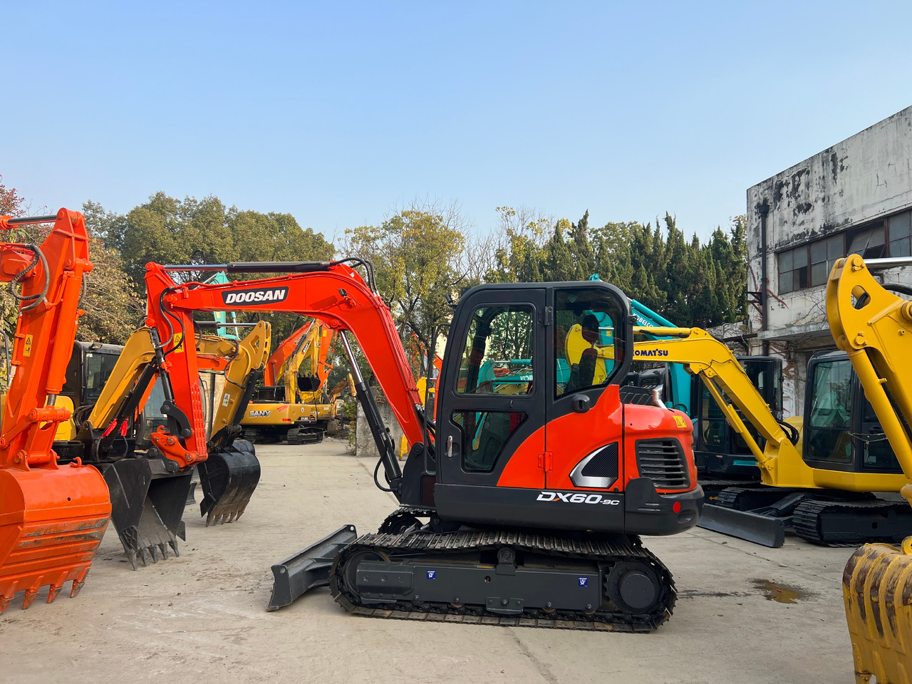 Doosan DX60 Mini - Mini excavator: picture 2 Doosan DX60 Mini - Mini excavator: picture 2