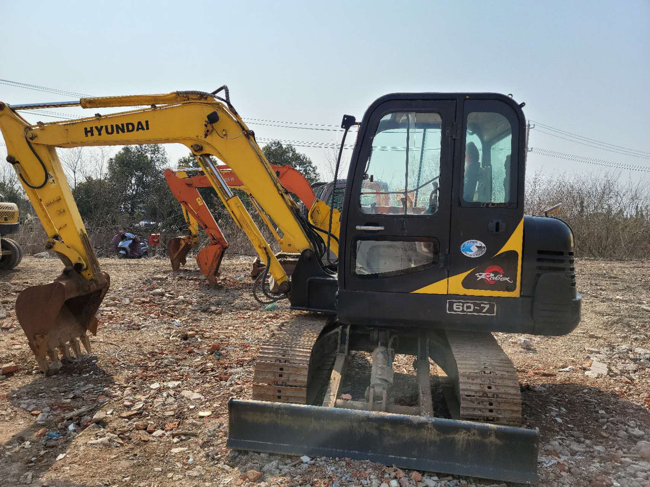 HYUNDAI R60-7 - Crawler excavator: picture 1 HYUNDAI R60-7 - Crawler excavator: picture 1
