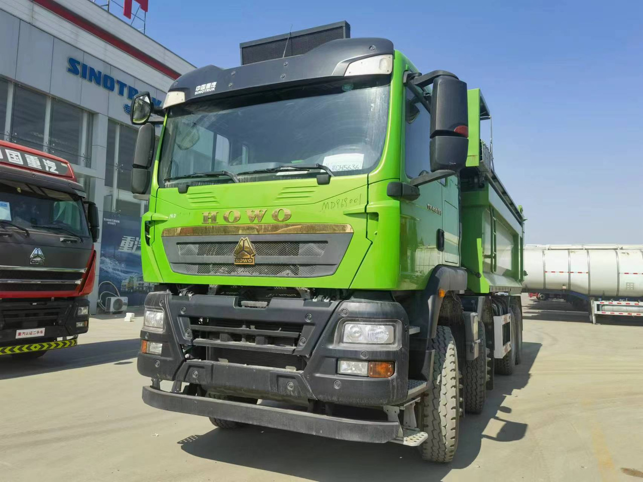 Howo Dump Truck TX 400HP Click for Discount - Curtain side truck: picture 3 Howo Dump Truck TX 400HP Click for Discount - Curtain side truck: picture 3