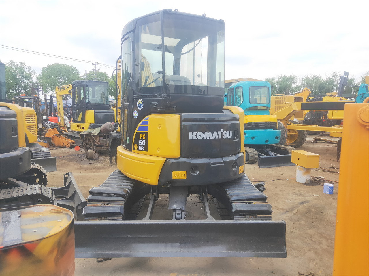 KOMATSU Mini Excavator PC50MR - Mini excavator: picture 4 KOMATSU Mini Excavator PC50MR - Mini excavator: picture 4