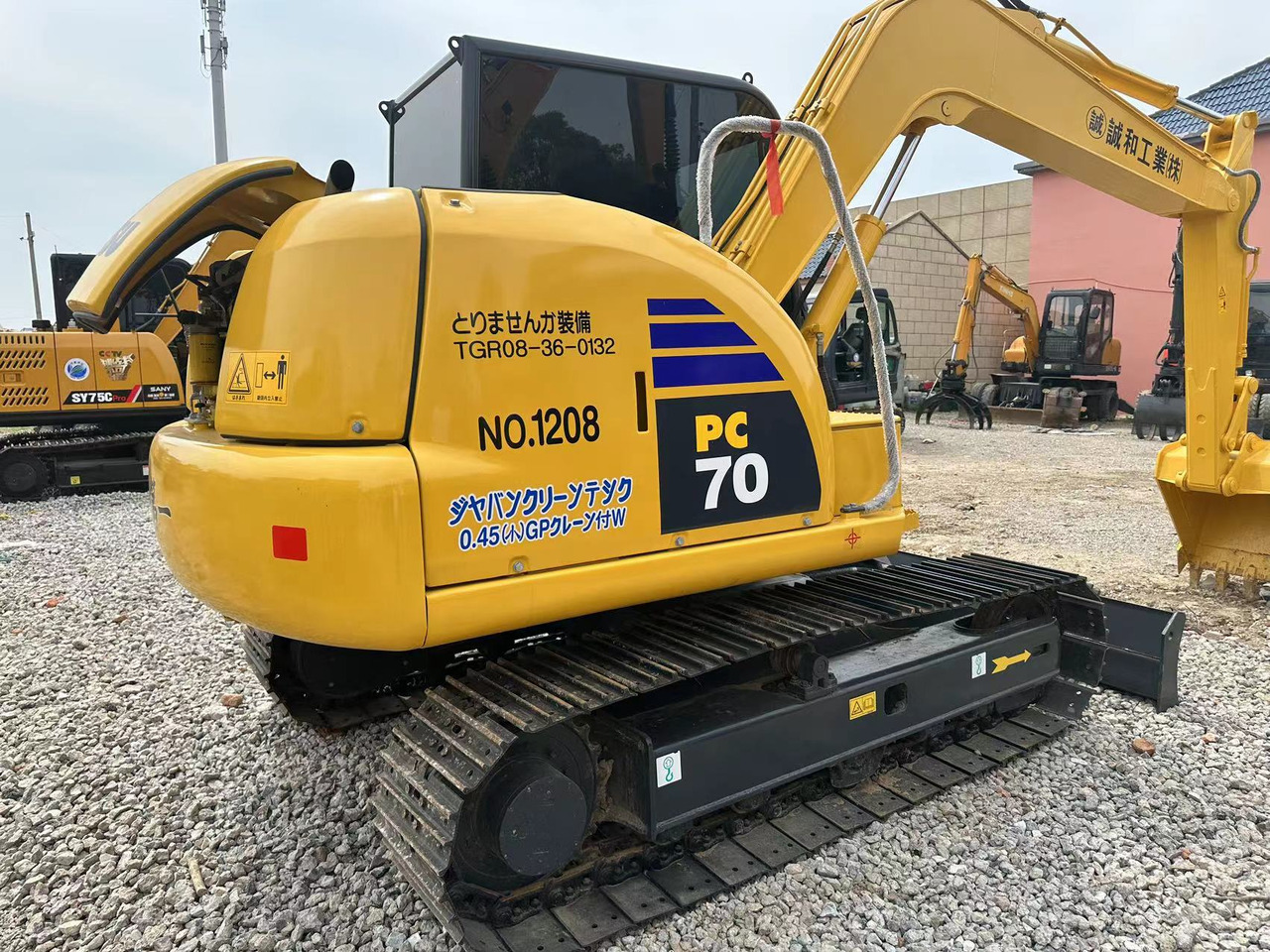 KOMATSU PC70-8 Mini Excavator Click Here for Discount Very Good Condition - Mini excavator: picture 3 KOMATSU PC70-8 Mini Excavator Click Here for Discount Very Good Condition - Mini excavator: picture 3