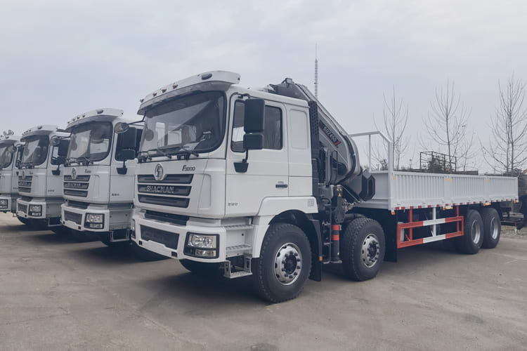 SHACMAN SHACMAN 8x4 Truck Mounted Crane for Sale in Nigeria - Crane truck: picture 1 SHACMAN SHACMAN 8x4 Truck Mounted Crane for Sale in Nigeria - Crane truck: picture 1