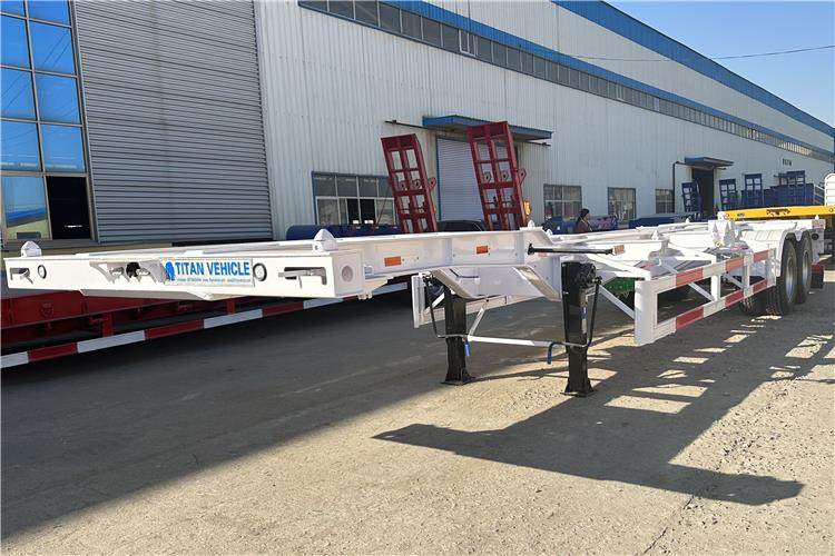 TITAN 2 Axle 40ft Container Transport Trailer for Sale In Nigeria - Chassis semi-trailer: picture 1 TITAN 2 Axle 40ft Container Transport Trailer for Sale In Nigeria - Chassis semi-trailer: picture 1