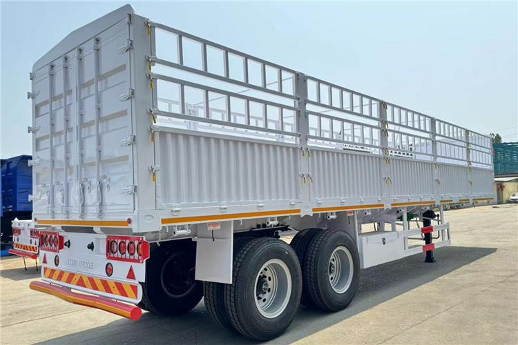 TITAN 2 Axle 60 Ton Fence Stake Semi Trailer for Sale in Ghana - Livestock semi-trailer: picture 2 TITAN 2 Axle 60 Ton Fence Stake Semi Trailer for Sale in Ghana - Livestock semi-trailer: picture 2