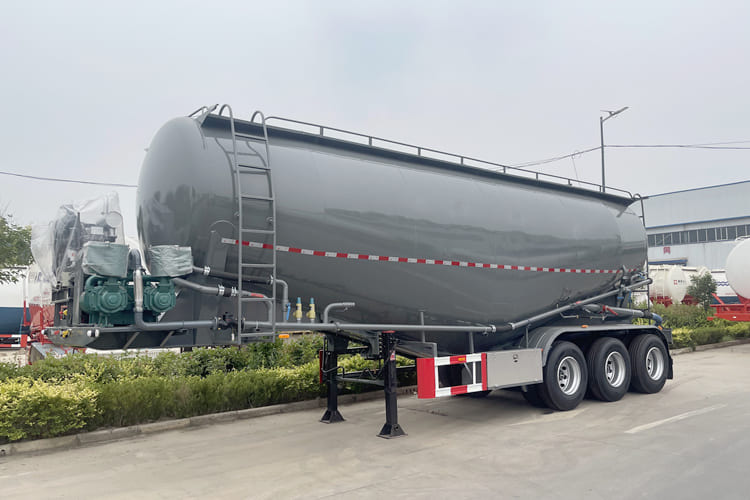 TITAN 3 Axle 40 CBM Powder Cement Tanker Semi Trailer for Sale Specification - Silo semi-trailer: picture 2 TITAN 3 Axle 40 CBM Powder Cement Tanker Semi Trailer for Sale Specification - Silo semi-trailer: picture 2