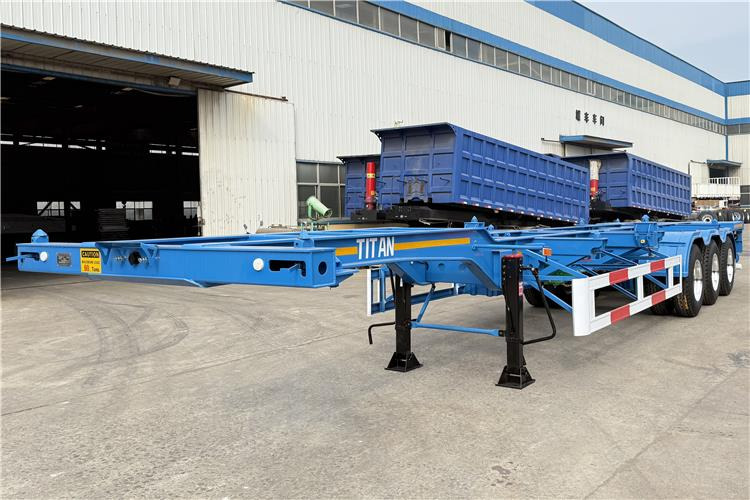 TITAN 3 Axle 40 foot Container Trailer for Sale In Senegal - Chassis semi-trailer: picture 1 TITAN 3 Axle 40 foot Container Trailer for Sale In Senegal - Chassis semi-trailer: picture 1