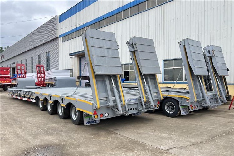 TITAN 4 Line 8 Axle Low Loader Trailer for Sale In Costa Rica - Low loader semi-trailer: picture 2 TITAN 4 Line 8 Axle Low Loader Trailer for Sale In Costa Rica - Low loader semi-trailer: picture 2