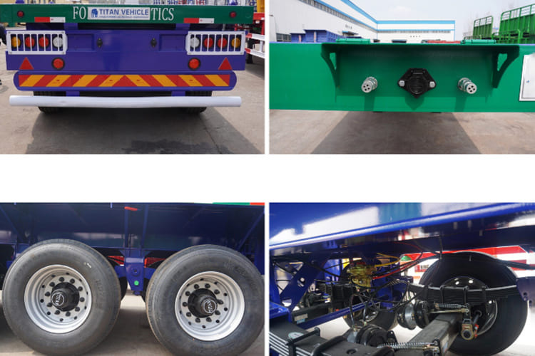 TITAN 40 FT Flatbed Semi Trailer for Sale in Kenya - Dropside/ Flatbed semi-trailer: picture 4 TITAN 40 FT Flatbed Semi Trailer for Sale in Kenya - Dropside/ Flatbed semi-trailer: picture 4