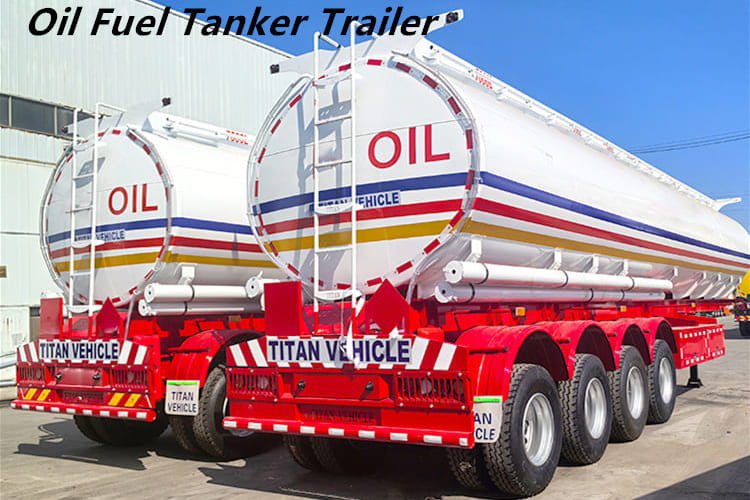 TITAN 45000L 4 Axle Oil Fuel Tanker Trailer for Sale in Tanzania - Tanker semi-trailer: picture 2 TITAN 45000L 4 Axle Oil Fuel Tanker Trailer for Sale in Tanzania - Tanker semi-trailer: picture 2
