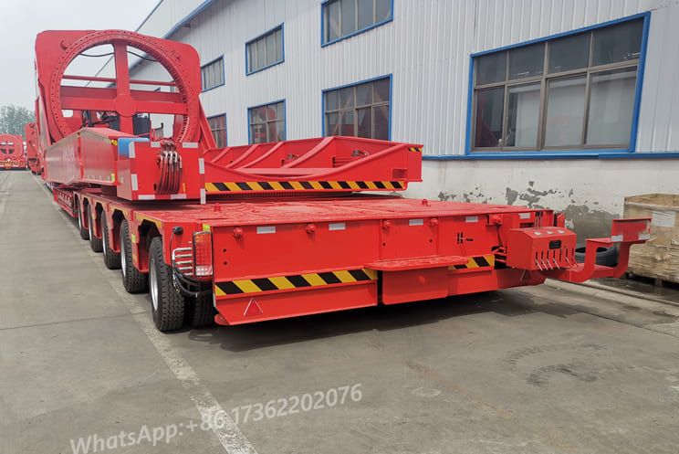 TITAN 5 Axles Lowbed Trailer + Windmill Blade Adapter - Low loader semi-trailer: picture 4 TITAN 5 Axles Lowbed Trailer + Windmill Blade Adapter - Low loader semi-trailer: picture 4