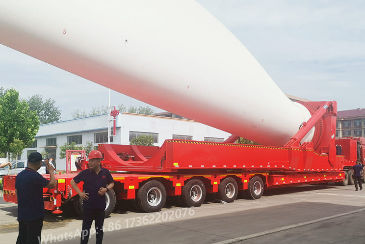 TITAN 5 Axles Lowbed Trailer + Windmill Blade Adapter - Low loader semi-trailer: picture 5 TITAN 5 Axles Lowbed Trailer + Windmill Blade Adapter - Low loader semi-trailer: picture 5