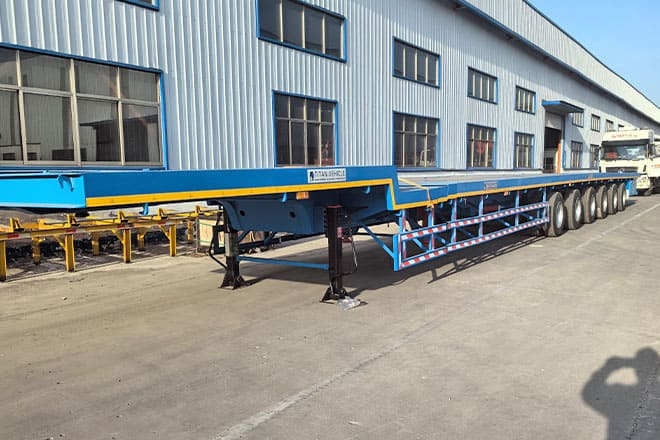 TITAN 6 Axle Extendable Trailer for Sale in Chile - Low loader semi-trailer: picture 2 TITAN 6 Axle Extendable Trailer for Sale in Chile - Low loader semi-trailer: picture 2