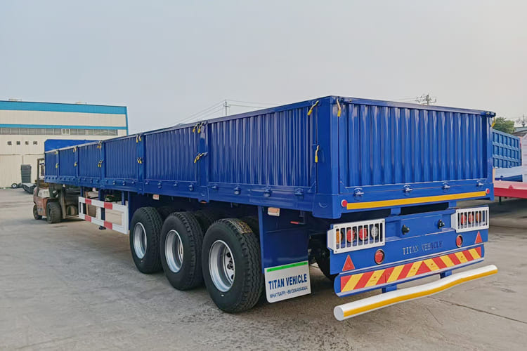 TITAN Sidewall Trailer for Sale in Saudi Arabia - Dropside/ Flatbed semi-trailer: picture 3 TITAN Sidewall Trailer for Sale in Saudi Arabia - Dropside/ Flatbed semi-trailer: picture 3