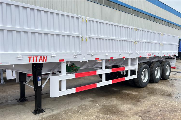 TITAN Tri Axle Dropside Trailer For Sale In Nigeria Lagos - Dropside/ Flatbed semi-trailer: picture 5 TITAN Tri Axle Dropside Trailer For Sale In Nigeria Lagos - Dropside/ Flatbed semi-trailer: picture 5