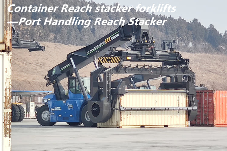 XCMG Container Reach stacker forklifts for Sale in Nigeria-Port Handling Reach Stacker - Port equipment: picture 4 XCMG Container Reach stacker forklifts for Sale in Nigeria-Port Handling Reach Stacker - Port equipment: picture 4