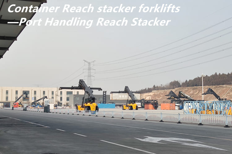 XCMG Container Reach stacker forklifts for Sale in Nigeria-Port Handling Reach Stacker - Port equipment: picture 2 XCMG Container Reach stacker forklifts for Sale in Nigeria-Port Handling Reach Stacker - Port equipment: picture 2