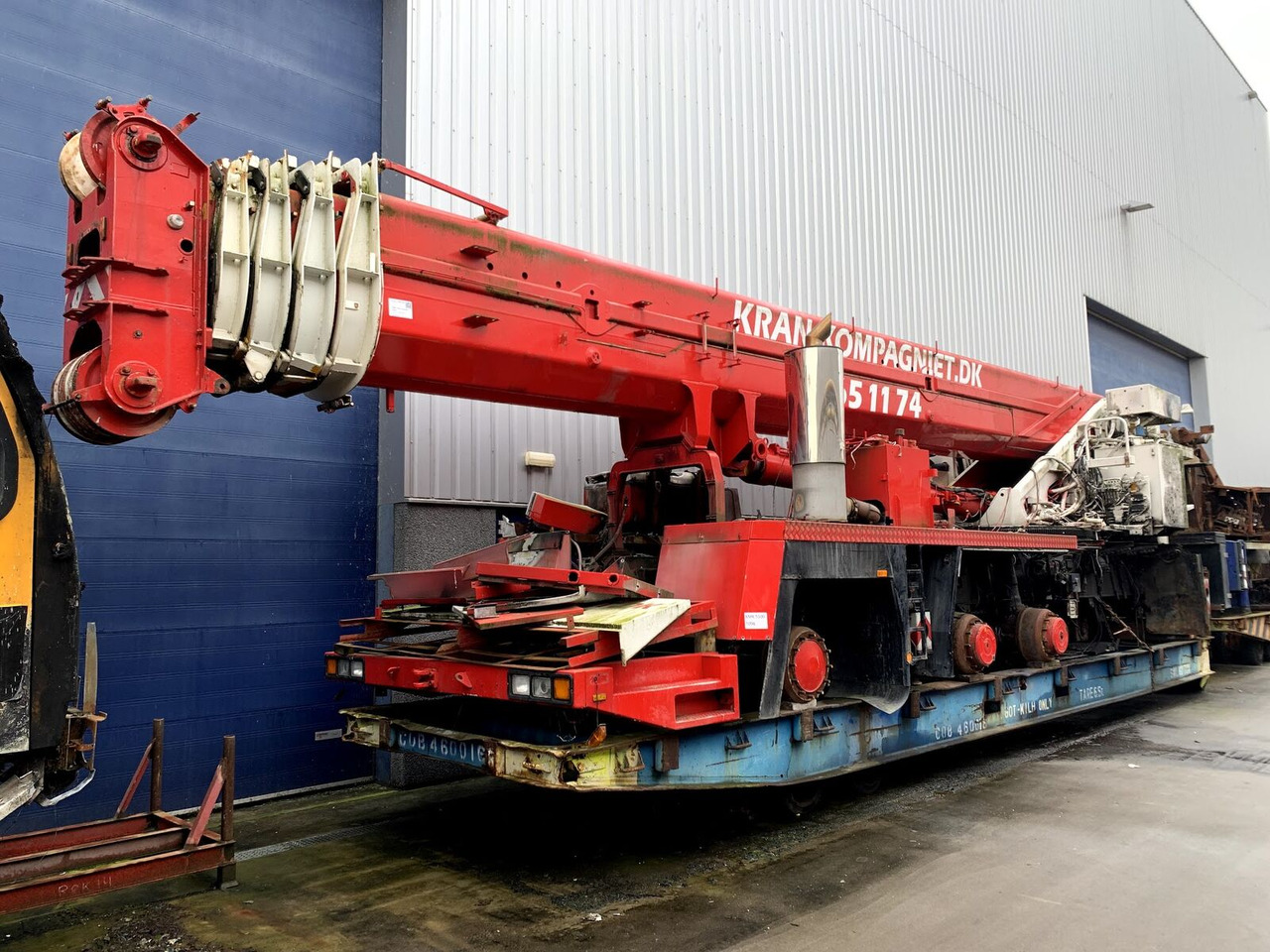 Grove GMK 5100 for parts - Mobile crane: picture 1 Grove GMK 5100 for parts - Mobile crane: picture 1
