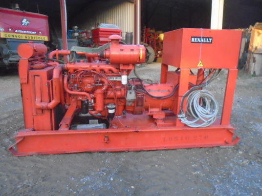 Renault LDR 10 - Generator set: picture 1 Renault LDR 10 - Generator set: picture 1