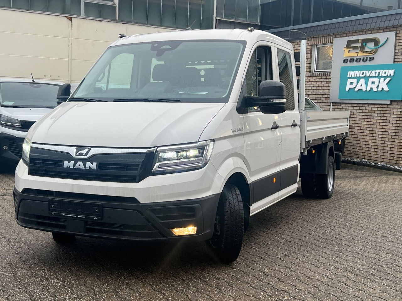 MAN TGE 6.160 Doka L4 Dreiseitenkippe Klima-Navi-AHK - Tipper: picture 1 MAN TGE 6.160 Doka L4 Dreiseitenkippe Klima-Navi-AHK - Tipper: picture 1