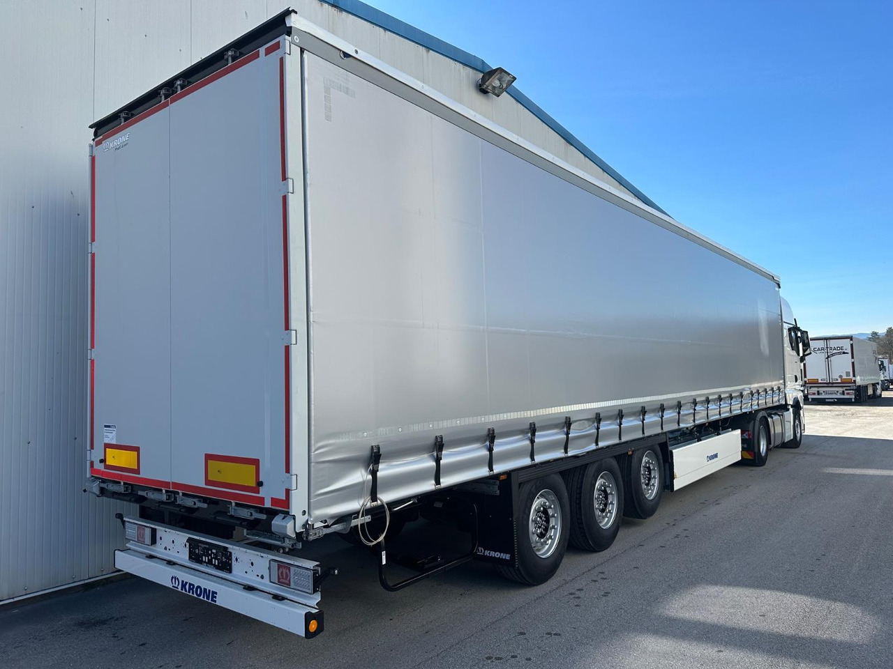 Krone SDP27 Lift/Pal-Kast/Alulatten Krone SDP27 Lift/Pal-Kast/Alulatten 5STK - Curtainsider semi-trailer: picture 3 Krone SDP27 Lift/Pal-Kast/Alulatten Krone SDP27 Lift/Pal-Kast/Alulatten 5STK - Curtainsider semi-trailer: picture 3