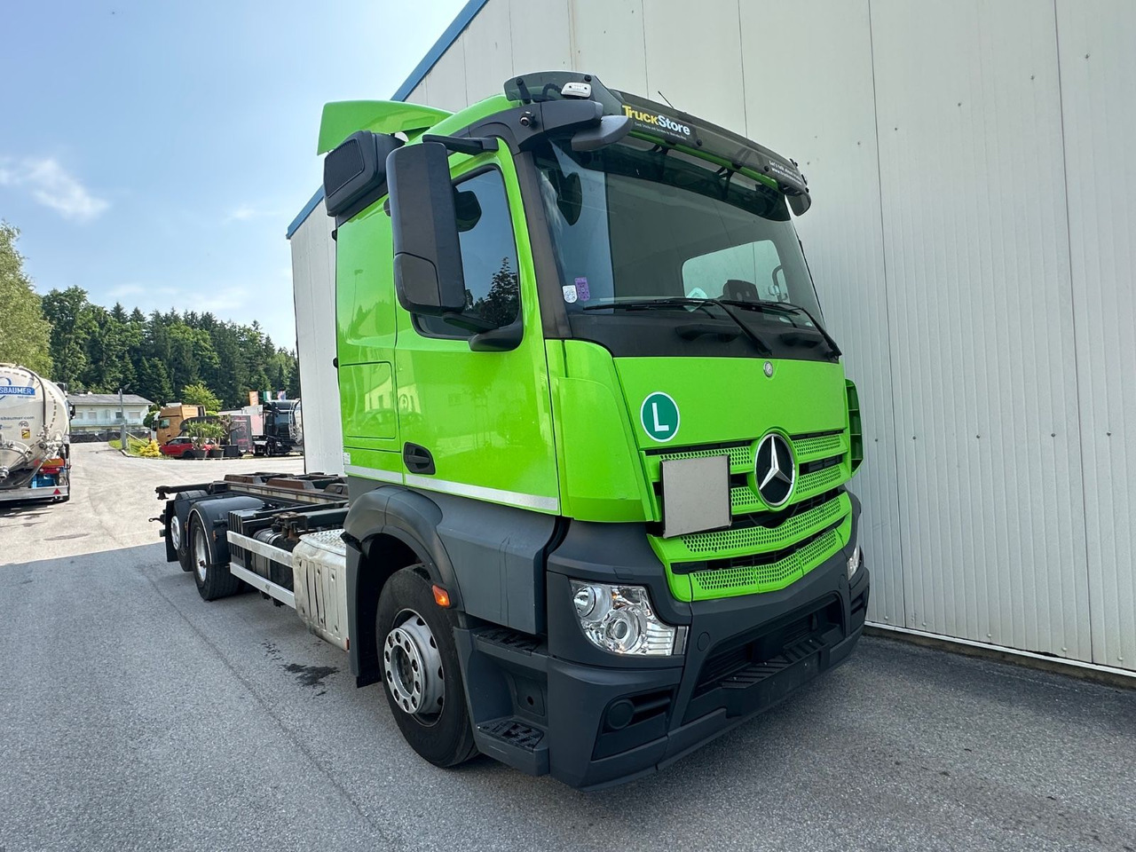 Mercedes-Benz Actros 2748 Wiesel Mafi Telberg - Container transporter/ Swap body truck, Crane truck: picture 2 Mercedes-Benz Actros 2748 Wiesel Mafi Telberg - Container transporter/ Swap body truck, Crane truck: picture 2