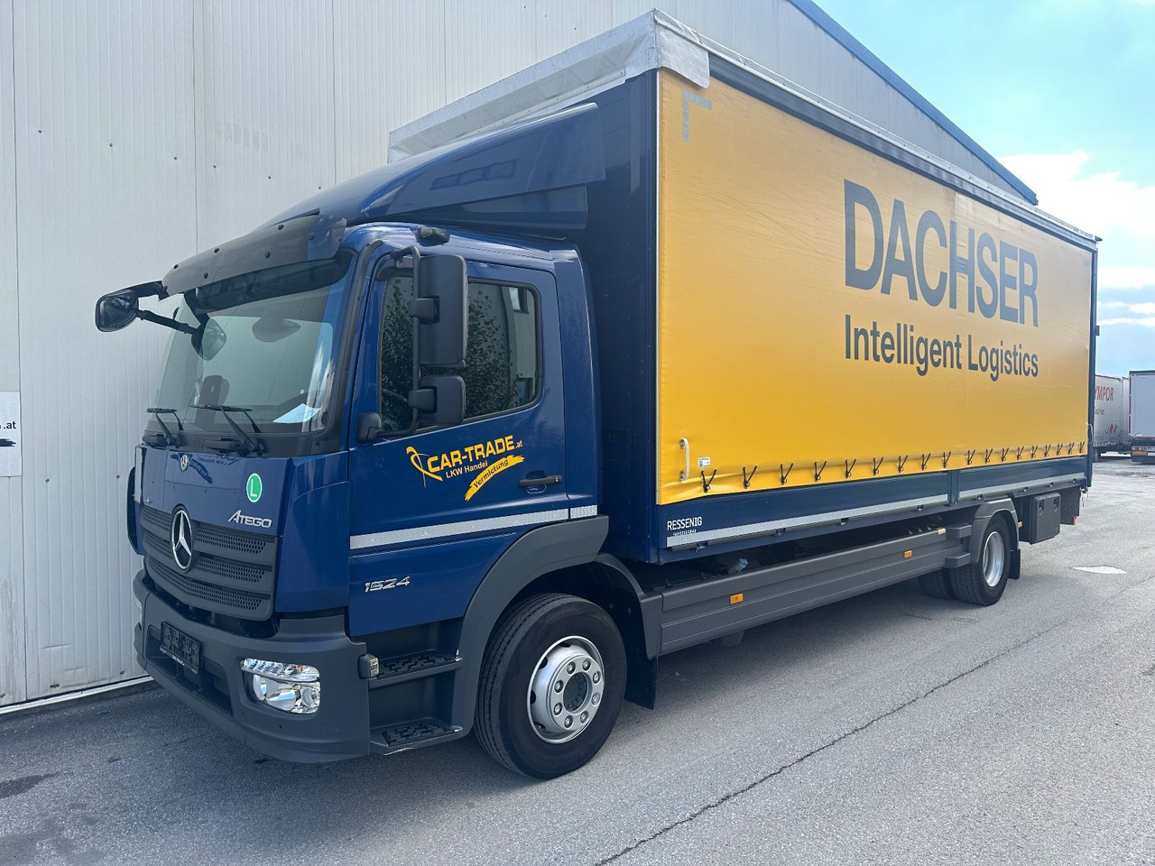 Mercedes-Benz Atego 1524 LBW - Curtain side truck: picture 1 Mercedes-Benz Atego 1524 LBW - Curtain side truck: picture 1