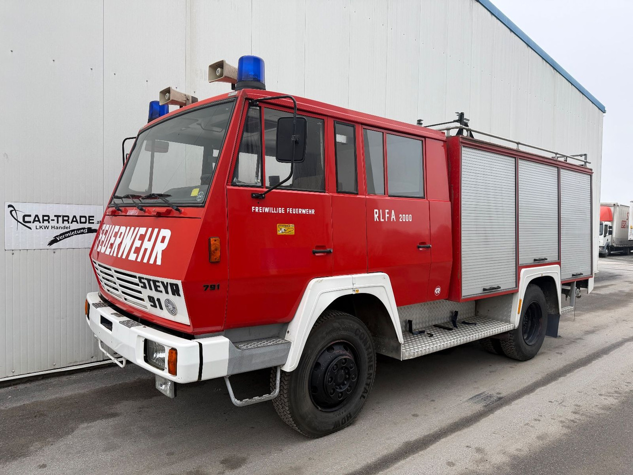 Steyr 791 Feuerwehr 2000L Tank - Truck: picture 1 Steyr 791 Feuerwehr 2000L Tank - Truck: picture 1