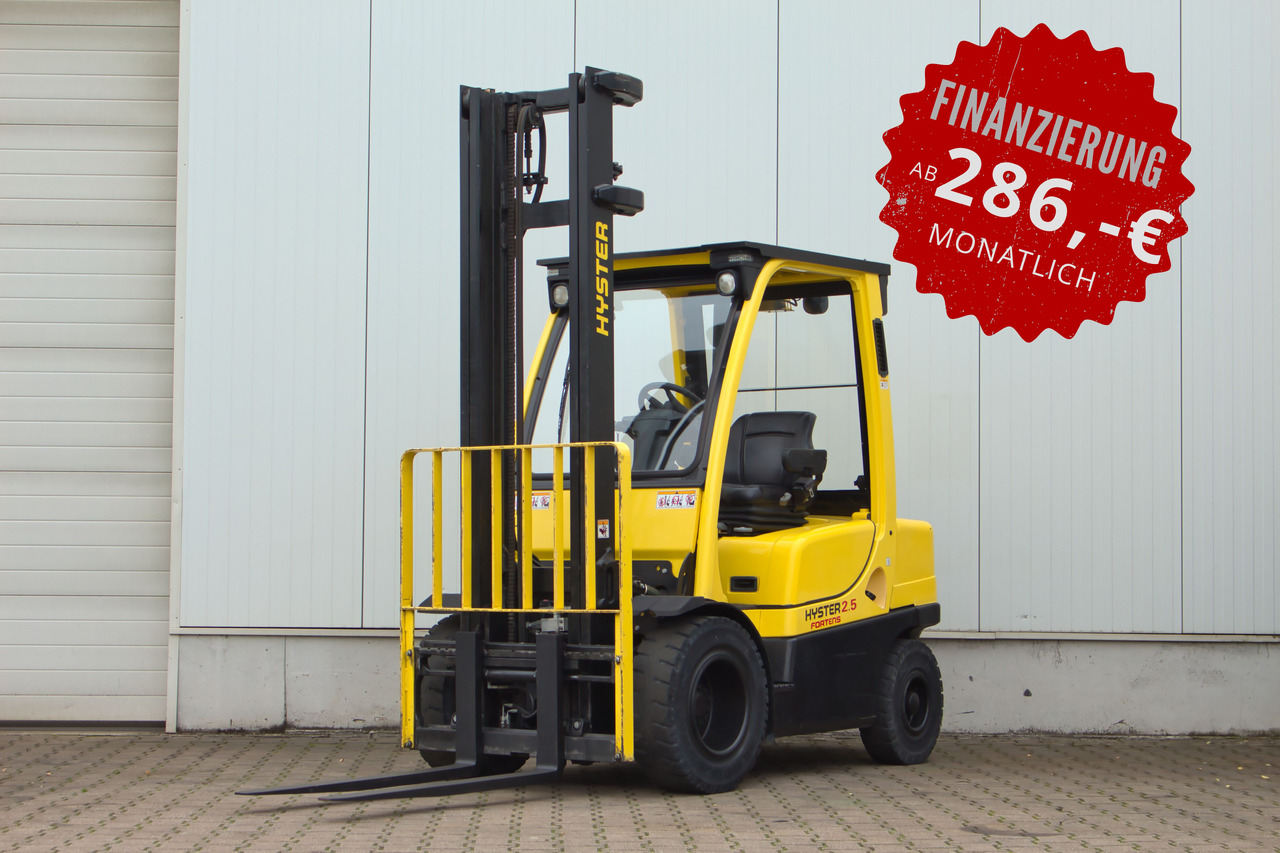 HYSTER Hyster H2.5FT - nur 1370h - Bj. 2013 - mit Beleuchtung - Diesel forklift: picture 1 HYSTER Hyster H2.5FT - nur 1370h - Bj. 2013 - mit Beleuchtung - Diesel forklift: picture 1