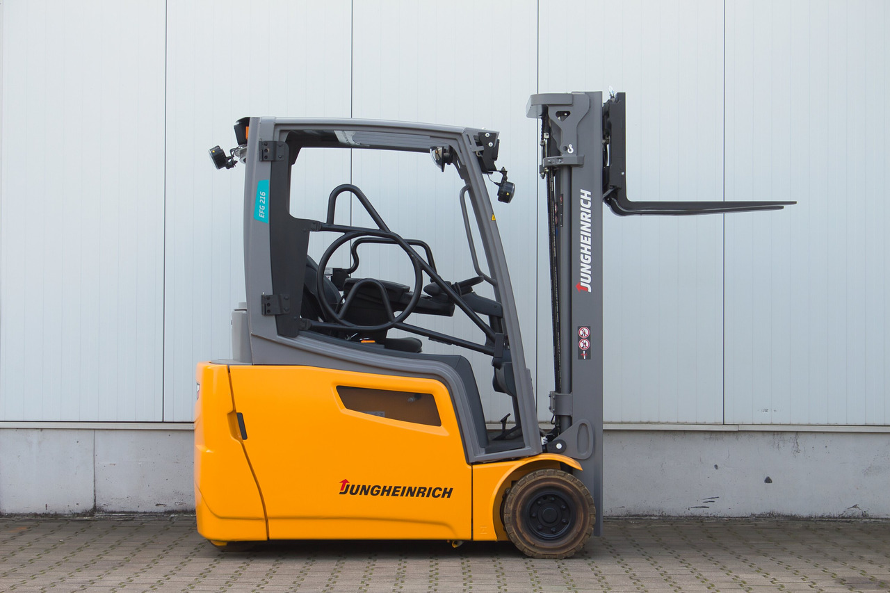 JUNGHEINRICH EFG216 - Triplex 4,8m - Electric forklift: picture 4 JUNGHEINRICH EFG216 - Triplex 4,8m - Electric forklift: picture 4