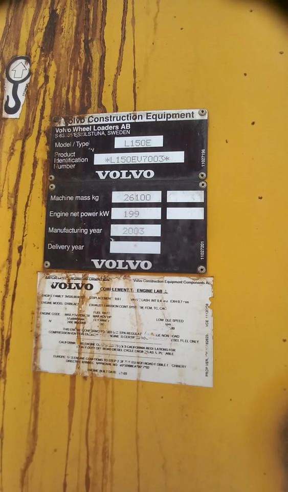Volvo L150E - Wheel loader: picture 2 Volvo L150E - Wheel loader: picture 2
