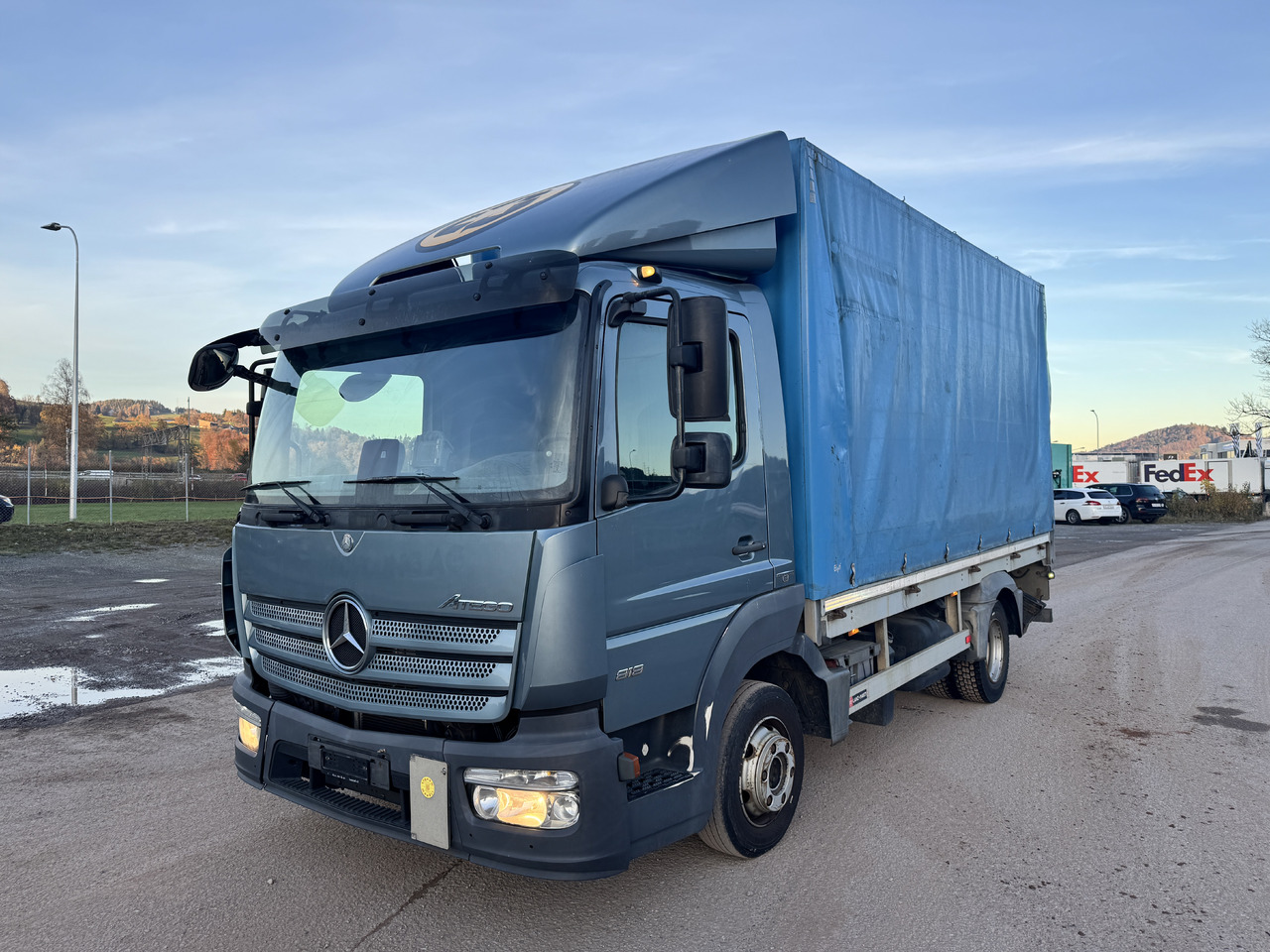MERCEDES-BENZ Atego 818 - Curtain side truck: picture 1 MERCEDES-BENZ Atego 818 - Curtain side truck: picture 1