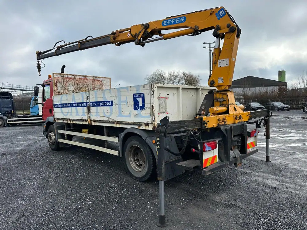 MAN TGM 18.280 *202000 km*Grue EFFER type 120 3 S*PREMIER PROPRIO - Crane truck, Dropside/ Flatbed truck: picture 1 MAN TGM 18.280 *202000 km*Grue EFFER type 120 3 S*PREMIER PROPRIO - Crane truck, Dropside/ Flatbed truck: picture 1
