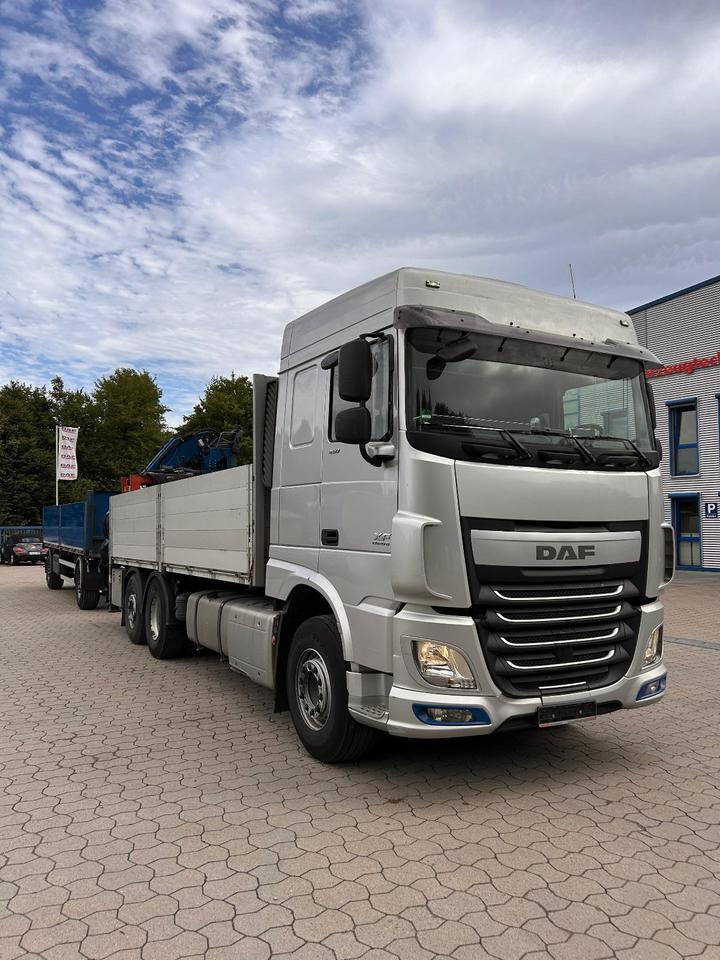 DAF DAF XF 460 FAN + MKG + 10mtr 2to + Lenkachse + EURO 6 - Dropside/ Flatbed truck, Crane truck: picture 3 DAF DAF XF 460 FAN + MKG + 10mtr 2to + Lenkachse + EURO 6 - Dropside/ Flatbed truck, Crane truck: picture 3
