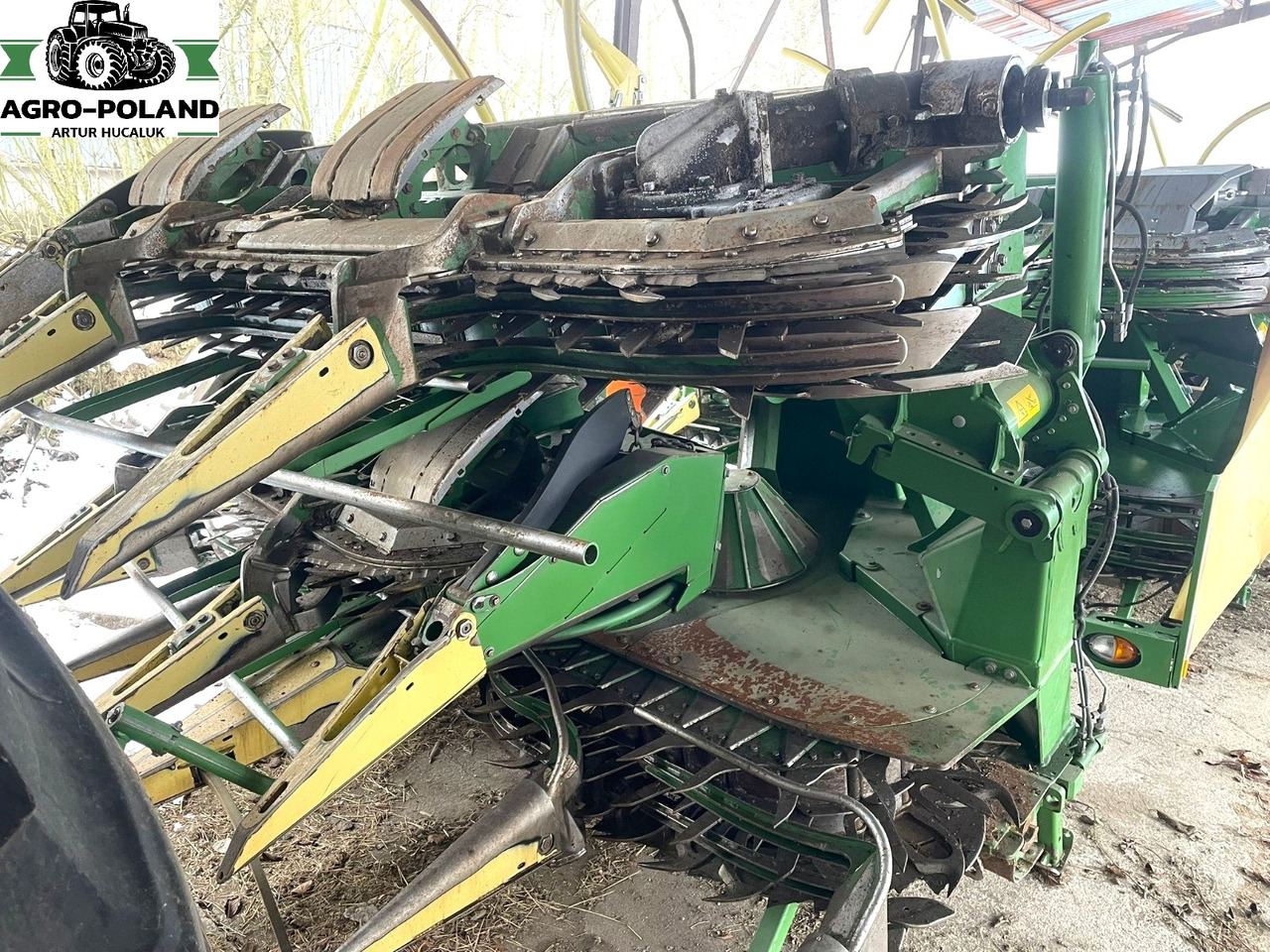 KRONE EasyCollect 750-3 - 2019 ROK - AUTOPILOT - AUTO CONTOUR - Forage harvester attachment: picture 1 KRONE EasyCollect 750-3 - 2019 ROK - AUTOPILOT - AUTO CONTOUR - Forage harvester attachment: picture 1