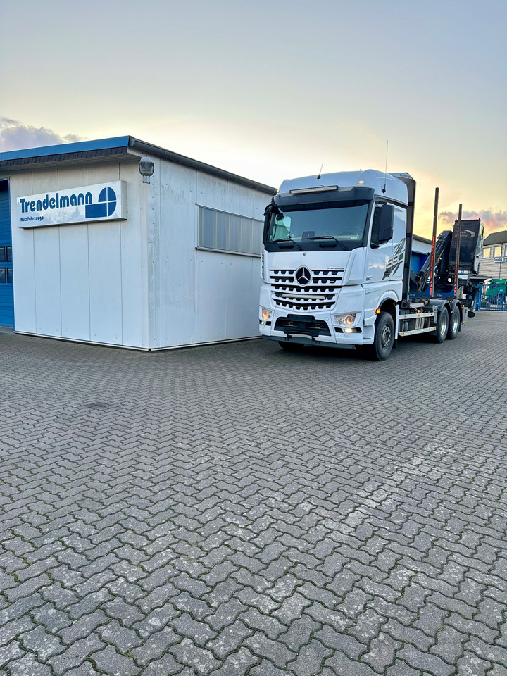 Mercedes Arocs 3358 L 6x4 Radstand 4500 Arocs 3358 L 6x4 Blatt-Luft Gefedert - Timber truck: picture 3 Mercedes Arocs 3358 L 6x4 Radstand 4500 Arocs 3358 L 6x4 Blatt-Luft Gefedert - Timber truck: picture 3