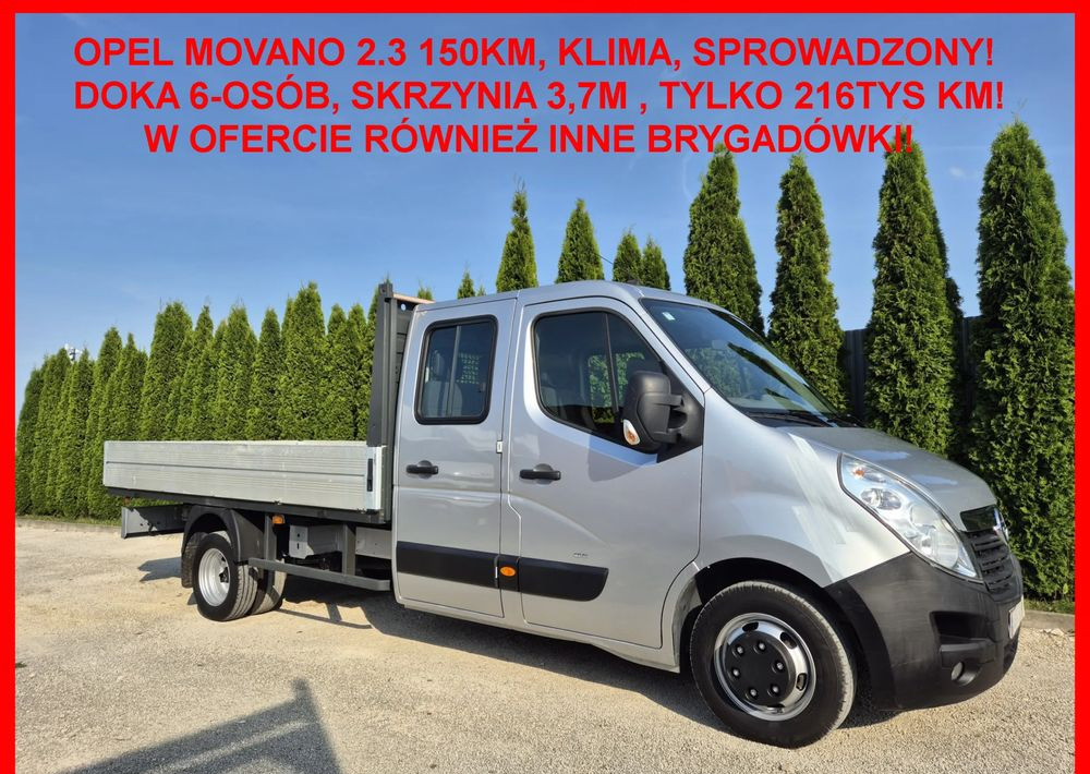 Opel Movano 2.3 150KM Dubel Kabina - Combi van: picture 1 Opel Movano 2.3 150KM Dubel Kabina - Combi van: picture 1