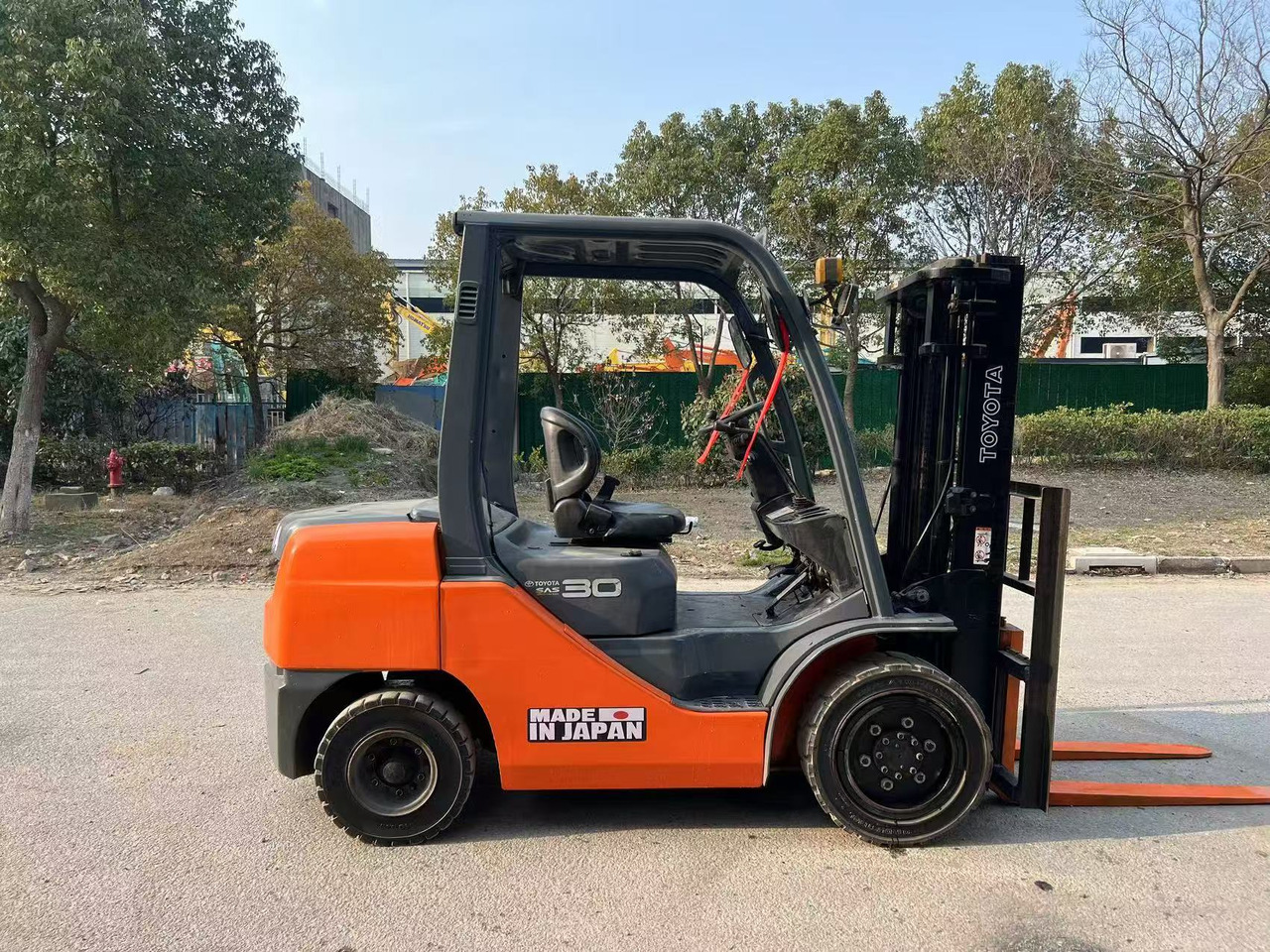 TOYOTA 3 ton 8F used japan brand diesel forklift - Diesel forklift: picture 1 TOYOTA 3 ton 8F used japan brand diesel forklift - Diesel forklift: picture 1