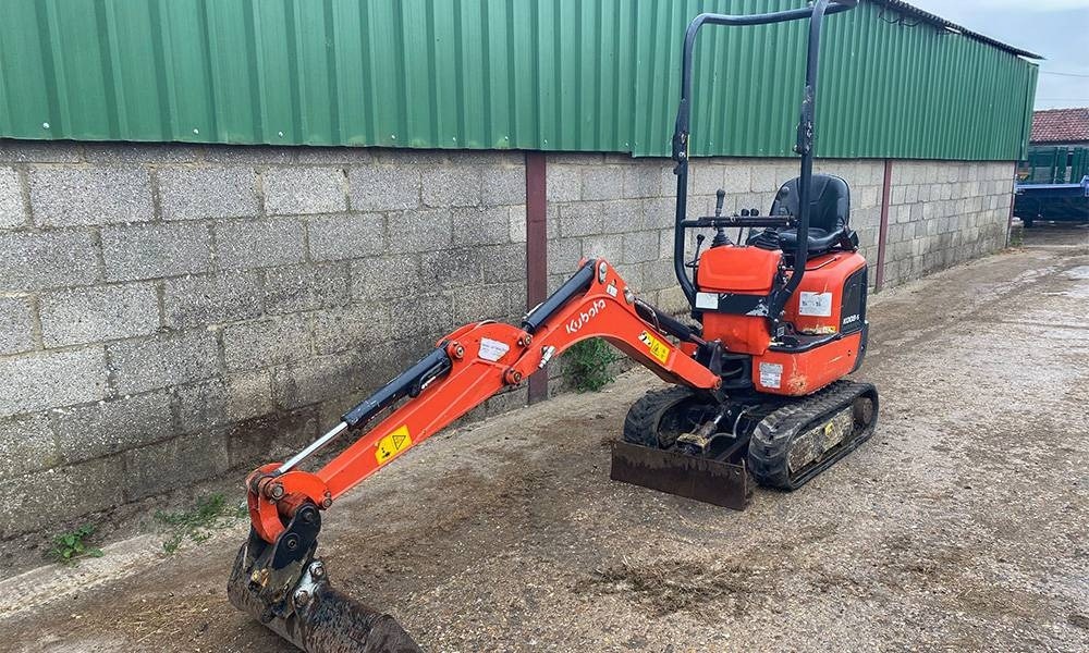 Kubota K008-5  - Mini excavator: picture 1 Kubota K008-5  - Mini excavator: picture 1