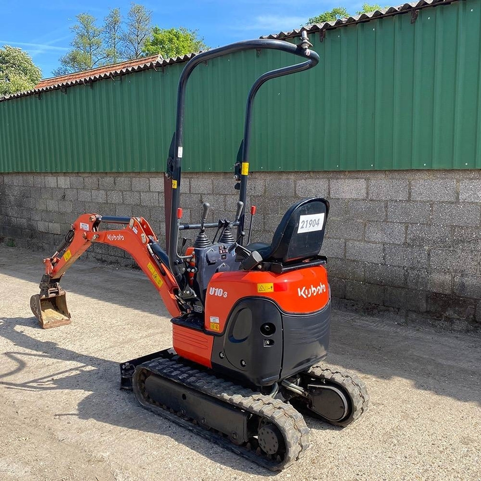 Kubota U10-3  - Mini excavator: picture 4 Kubota U10-3  - Mini excavator: picture 4