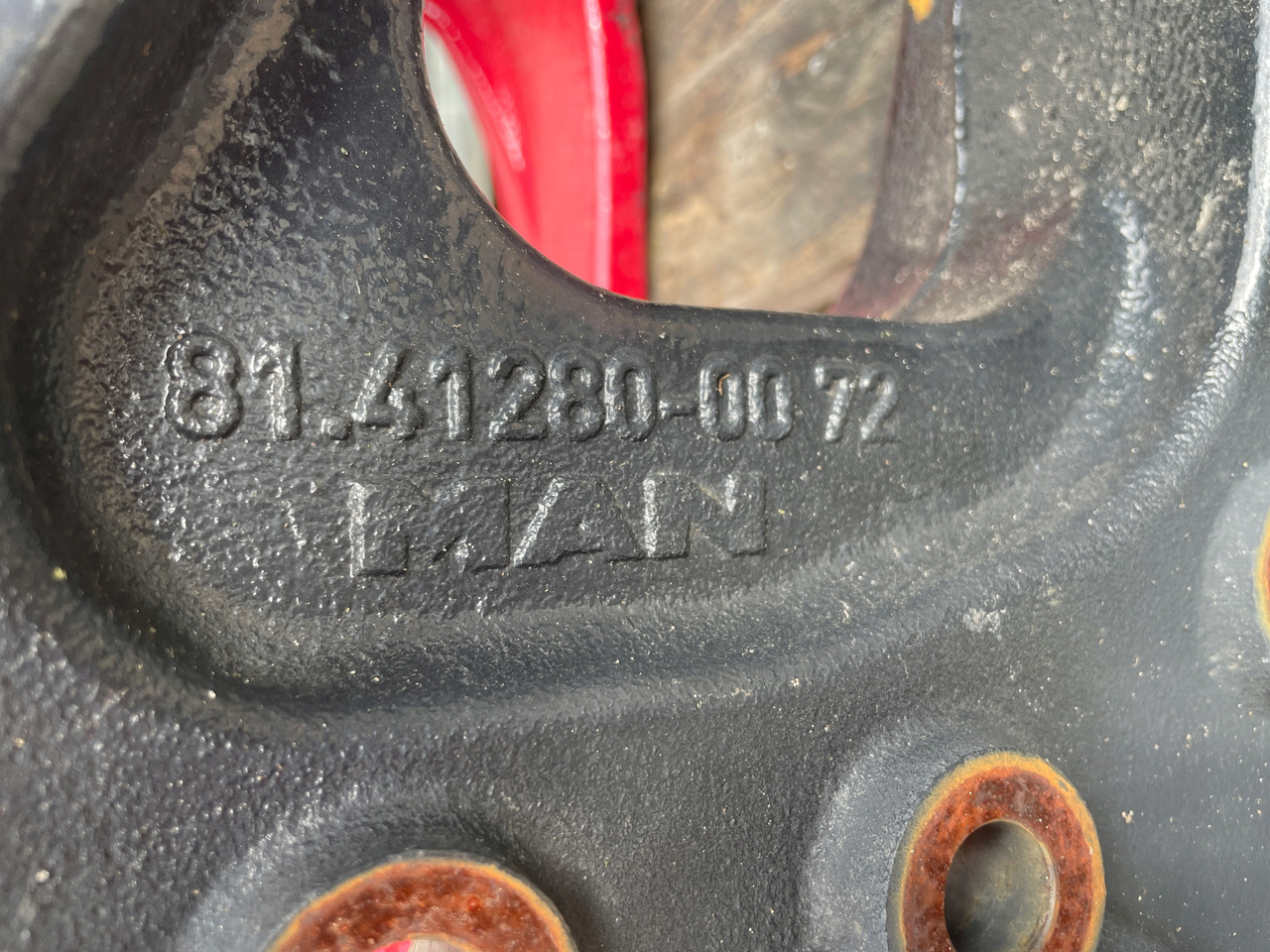 BELKA ZDERZAKA ZDERZAK MAN TGX TGS BUDOWLANY 81412800072 - Bumper for Truck: picture 4 BELKA ZDERZAKA ZDERZAK MAN TGX TGS BUDOWLANY 81412800072 - Bumper for Truck: picture 4