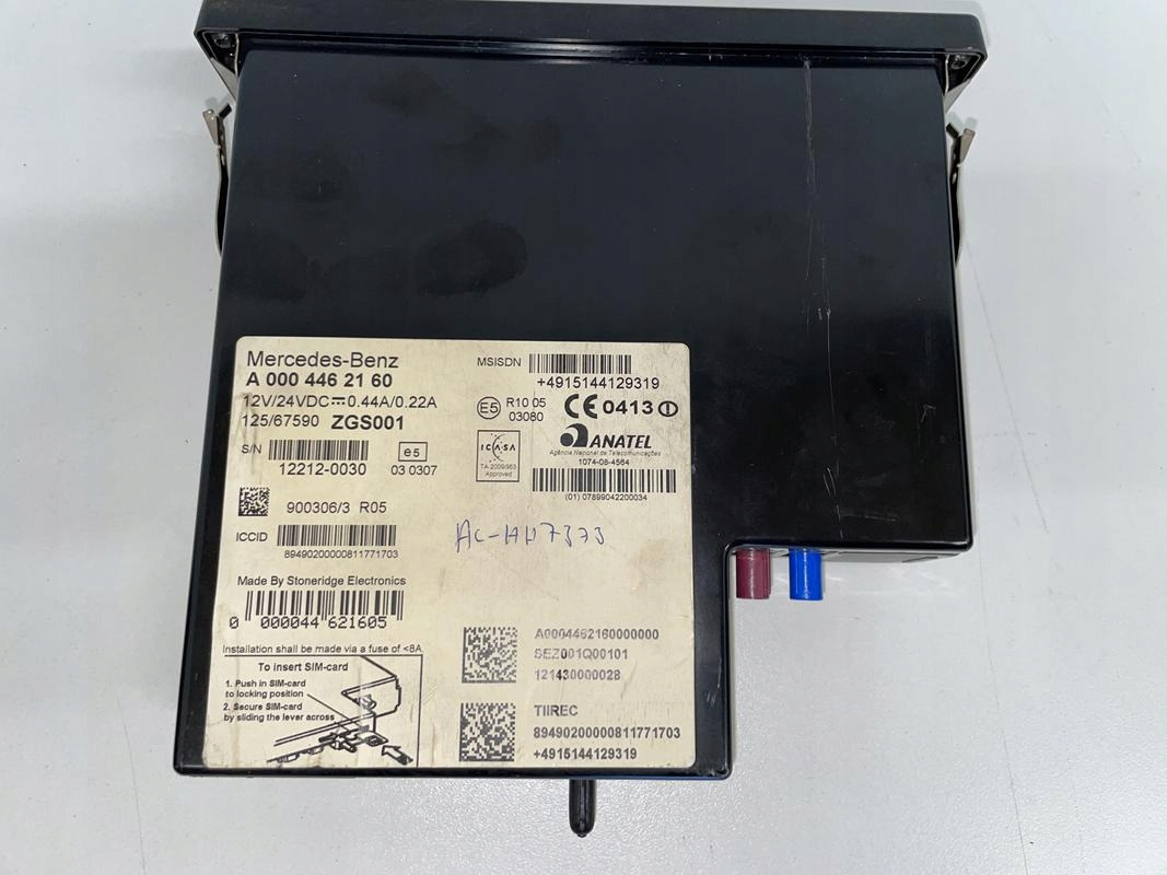 MERCEDES ACTROS FLEETBOARD TiiREC FLEET BOARD - Navigation system for Truck: picture 4 MERCEDES ACTROS FLEETBOARD TiiREC FLEET BOARD - Navigation system for Truck: picture 4