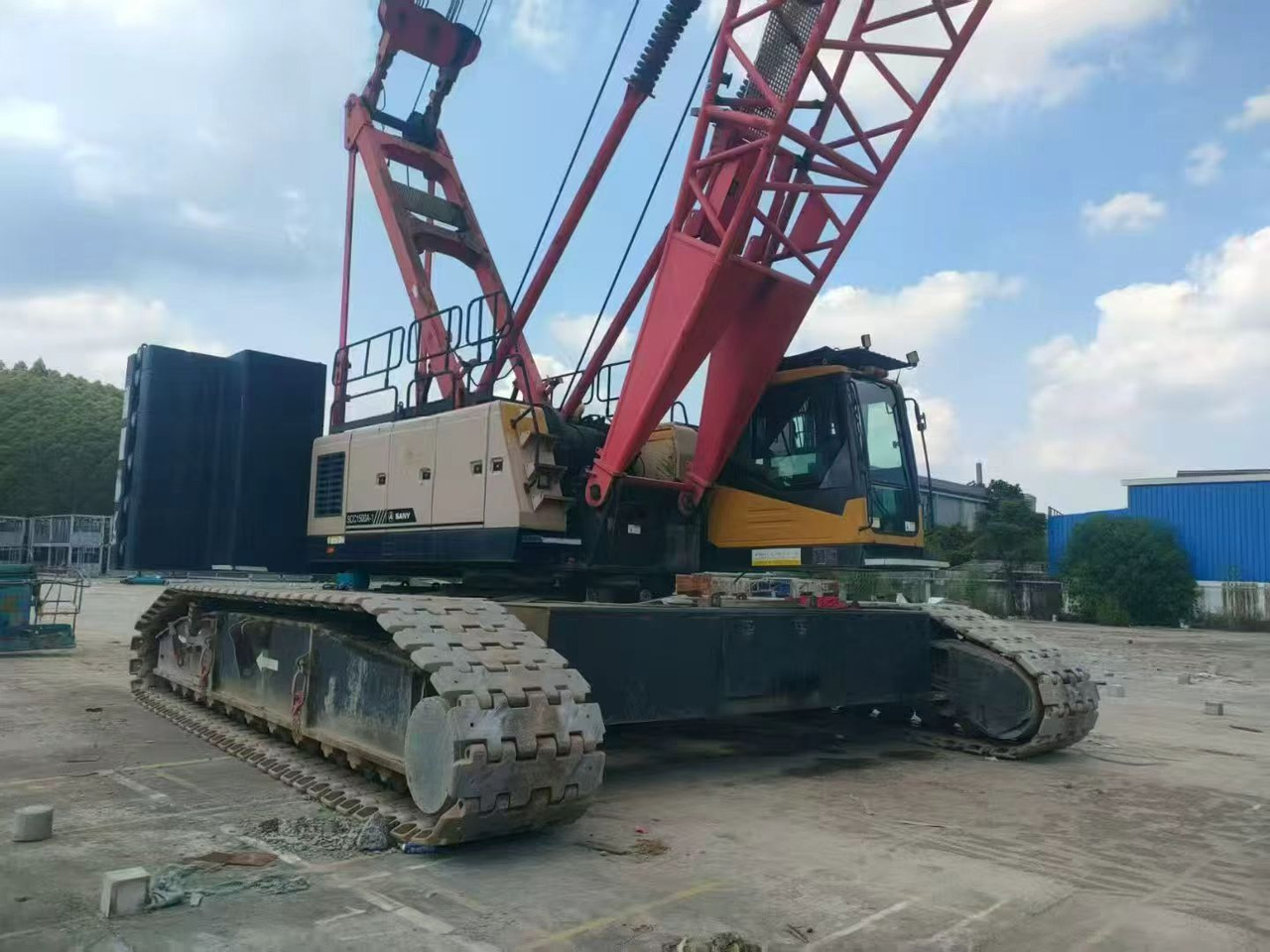 SANY 150 TON SCC1500 Crawler Crane - Crawler crane: picture 1 SANY 150 TON SCC1500 Crawler Crane - Crawler crane: picture 1