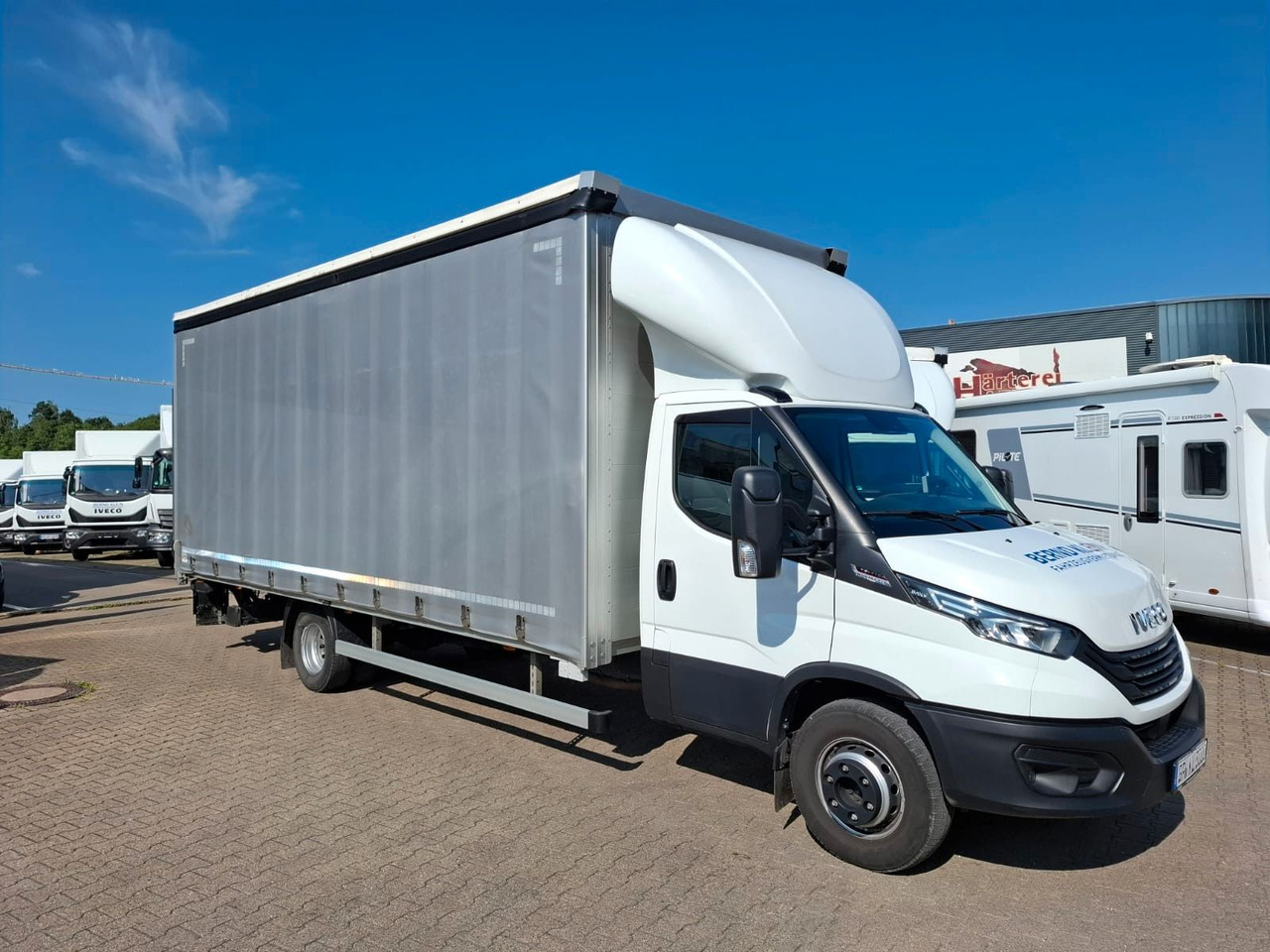 Iveco 72-210P/A8,Luft,HiMatic,LBW,Schiebepl., - Curtain side van: picture 2 Iveco 72-210P/A8,Luft,HiMatic,LBW,Schiebepl., - Curtain side van: picture 2
